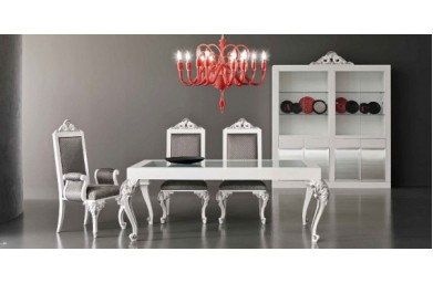 Minimal Baroque Dining Room